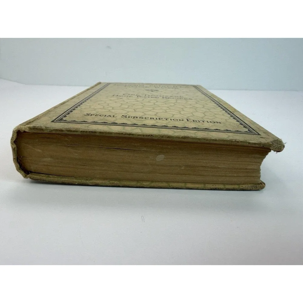 Modern Priscilla Cook Book Special Subscription Edition 1928  Thousand Recipes